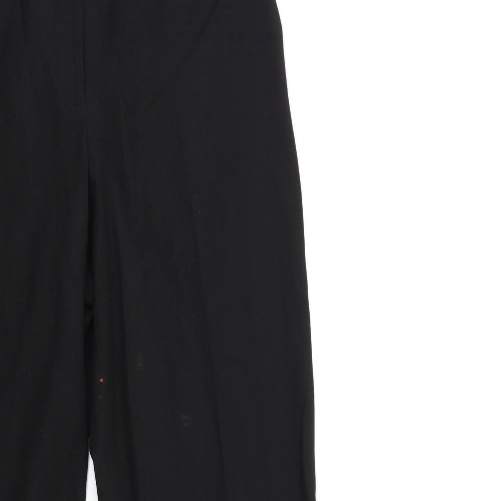 Oasis Womens Black   Trousers  Size 8 L31 in