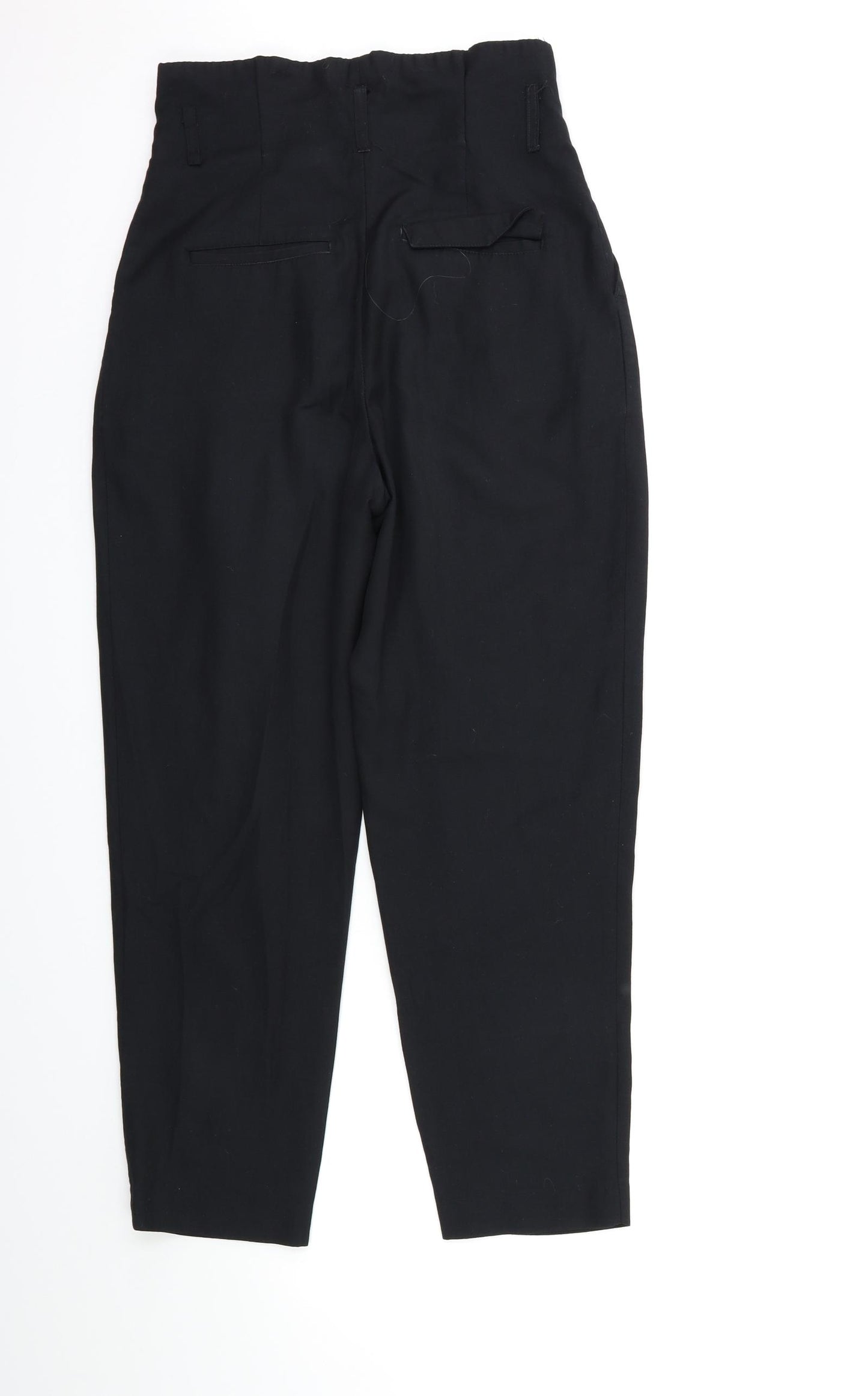 H&M Womens Black   Trousers  Size 8 L27 in