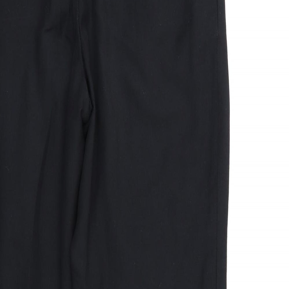 H&M Womens Black   Trousers  Size 8 L27 in