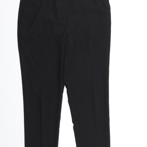Marks and Spencer Womens Black   Trousers  Size 12 L26 in