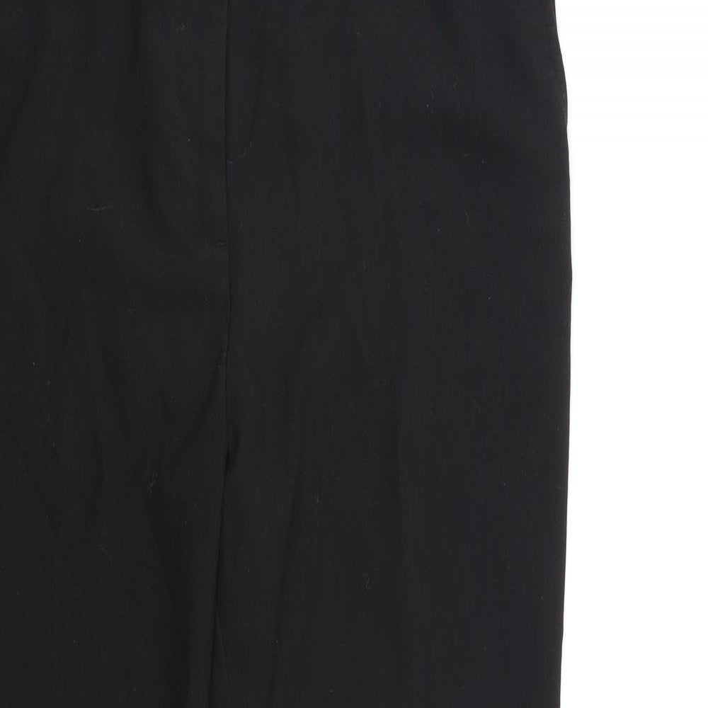 Marks and Spencer Womens Black   Trousers  Size 12 L26 in