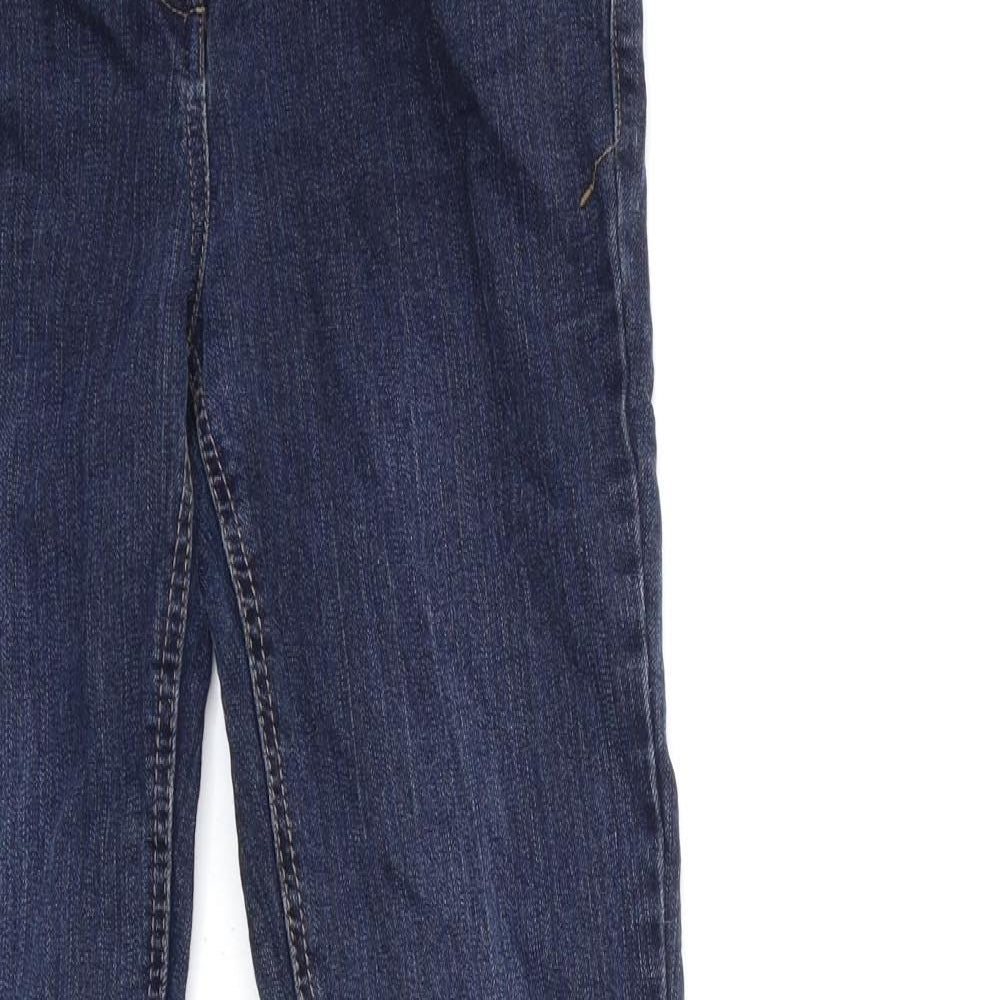 George Womens Blue  Denim Straight Jeans Size 10 L31 in