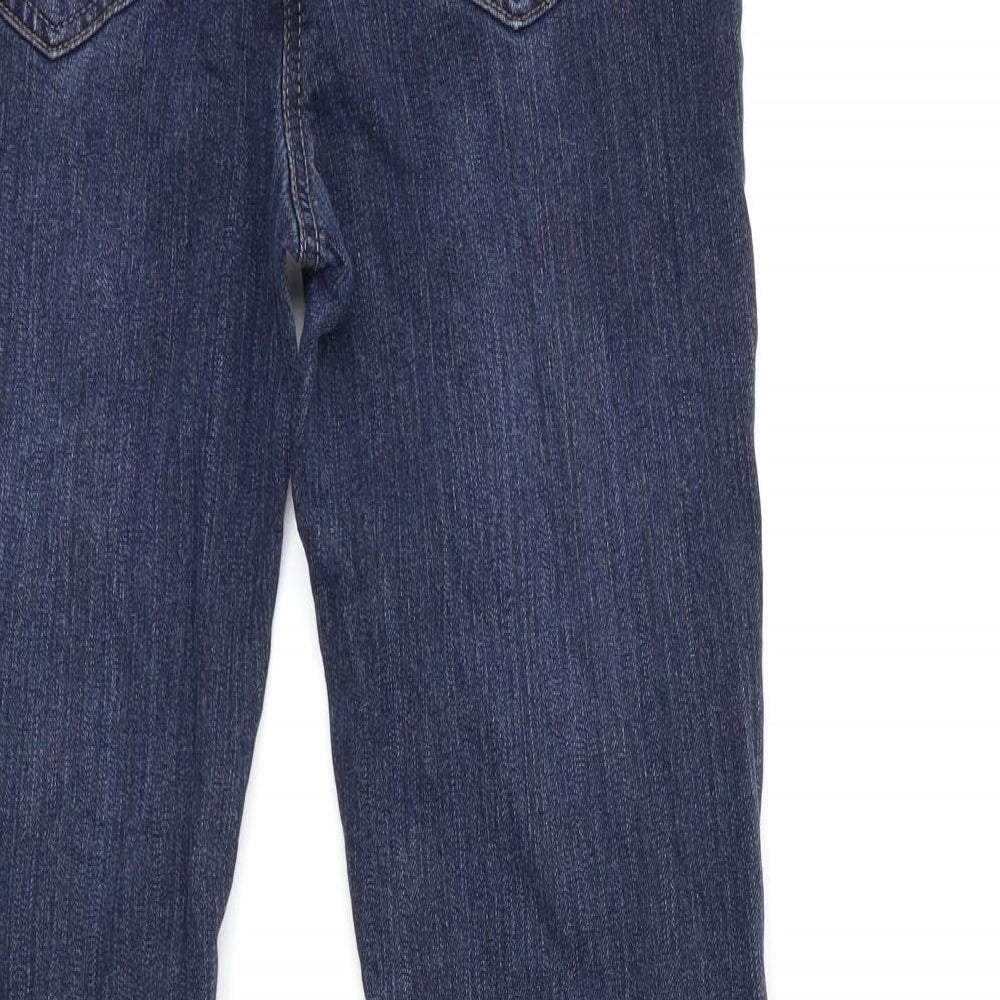 George Womens Blue  Denim Straight Jeans Size 10 L31 in
