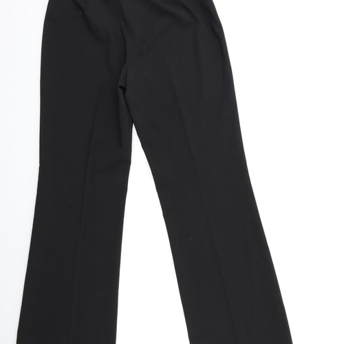 F&F Womens Black   Trousers  Size 10 L31 in