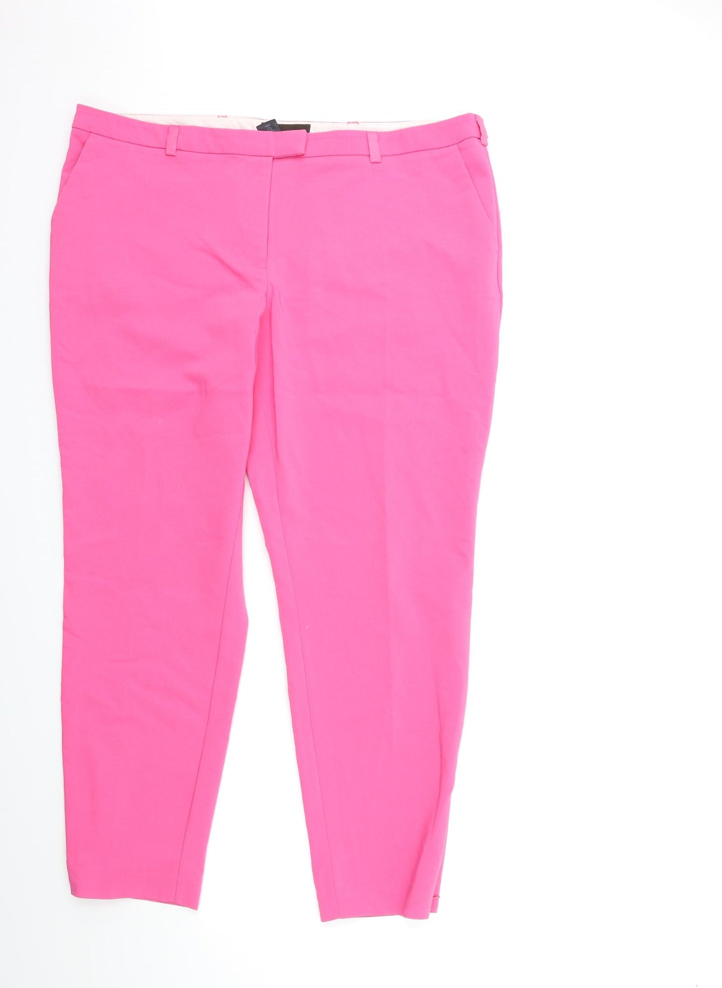 NEXT Womens Pink   Trousers  Size 18 L28 in