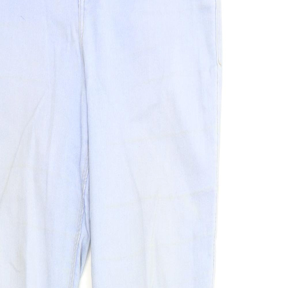 Dorothy Perkins Womens Blue  Denim Skinny Jeans Size 12 L30 in