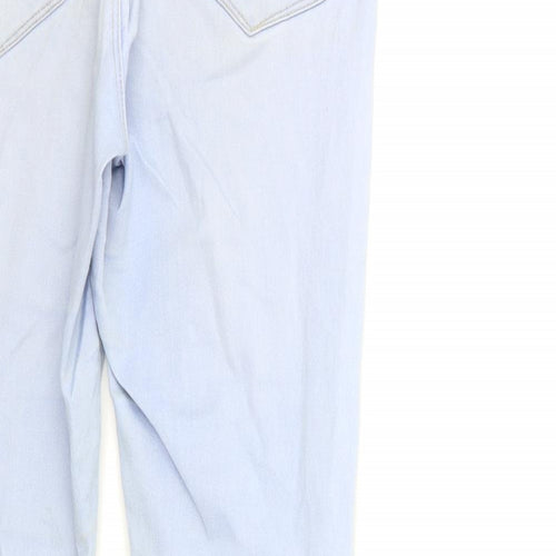 Dorothy Perkins Womens Blue  Denim Skinny Jeans Size 12 L30 in