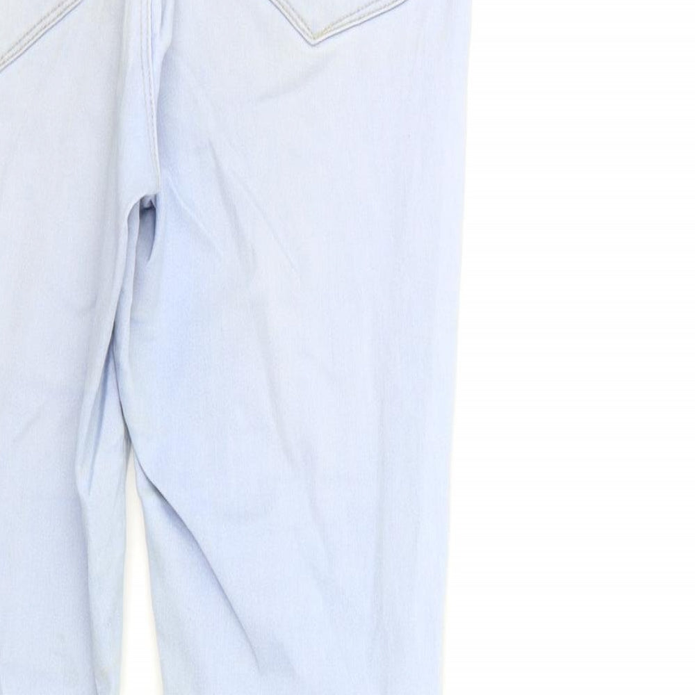 Dorothy Perkins Womens Blue  Denim Skinny Jeans Size 12 L30 in