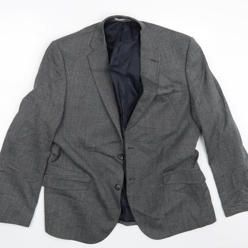 M&S Mens Grey   Jacket Suit Jacket Size M