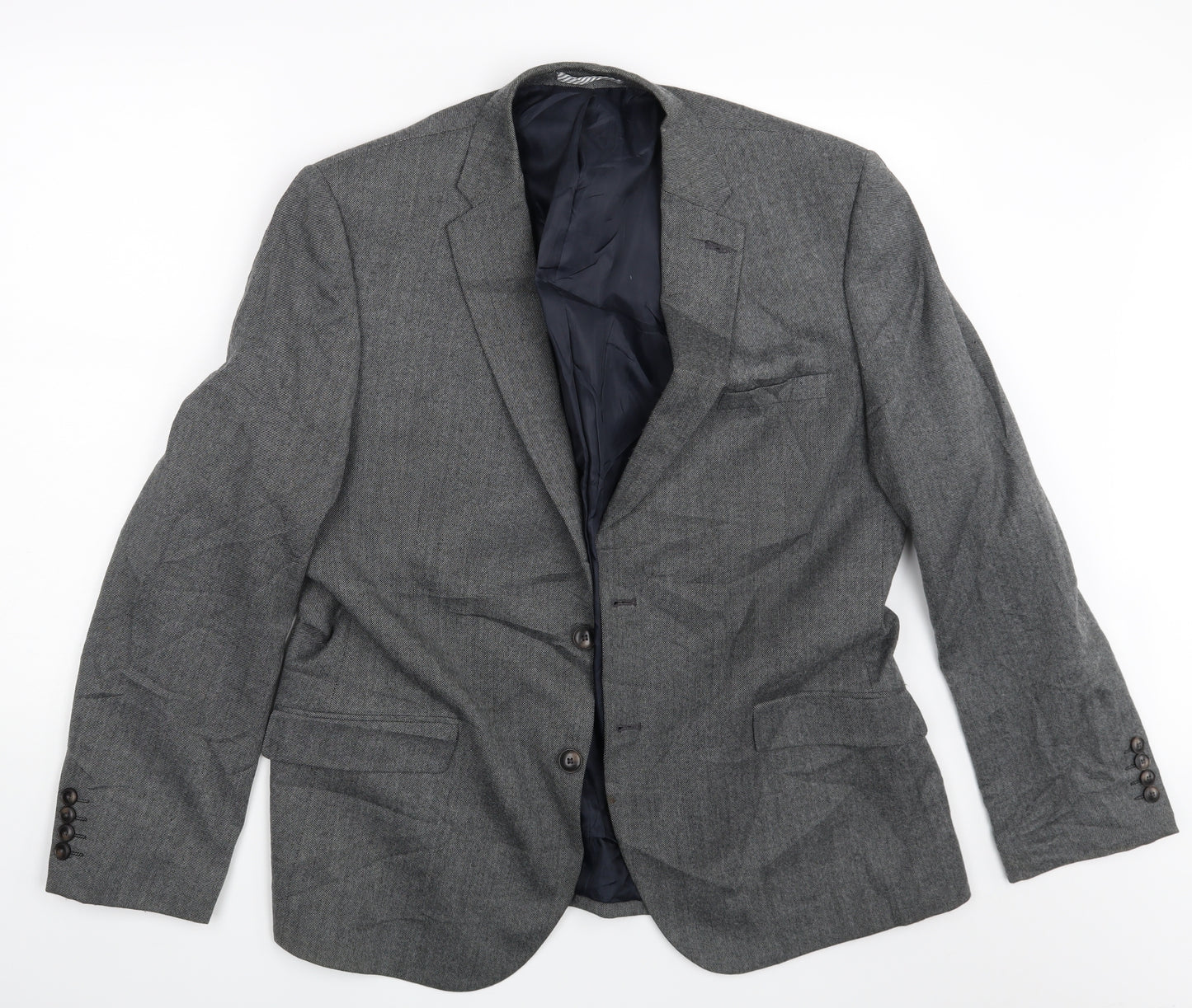 M&S Mens Grey   Jacket Suit Jacket Size M