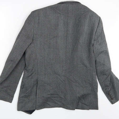 M&S Mens Grey   Jacket Suit Jacket Size M