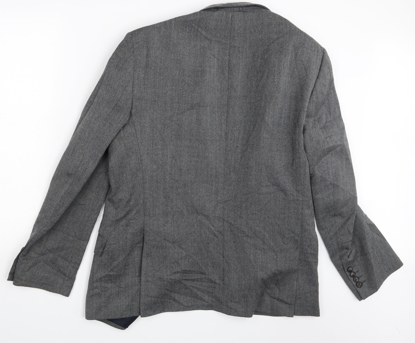 M&S Mens Grey   Jacket Suit Jacket Size M