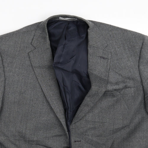 M&S Mens Grey   Jacket Suit Jacket Size M