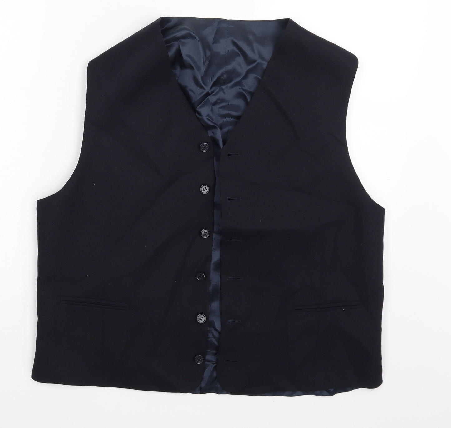 Preworn Mens Blue   3-in-1 Jacket Waistcoat One Size