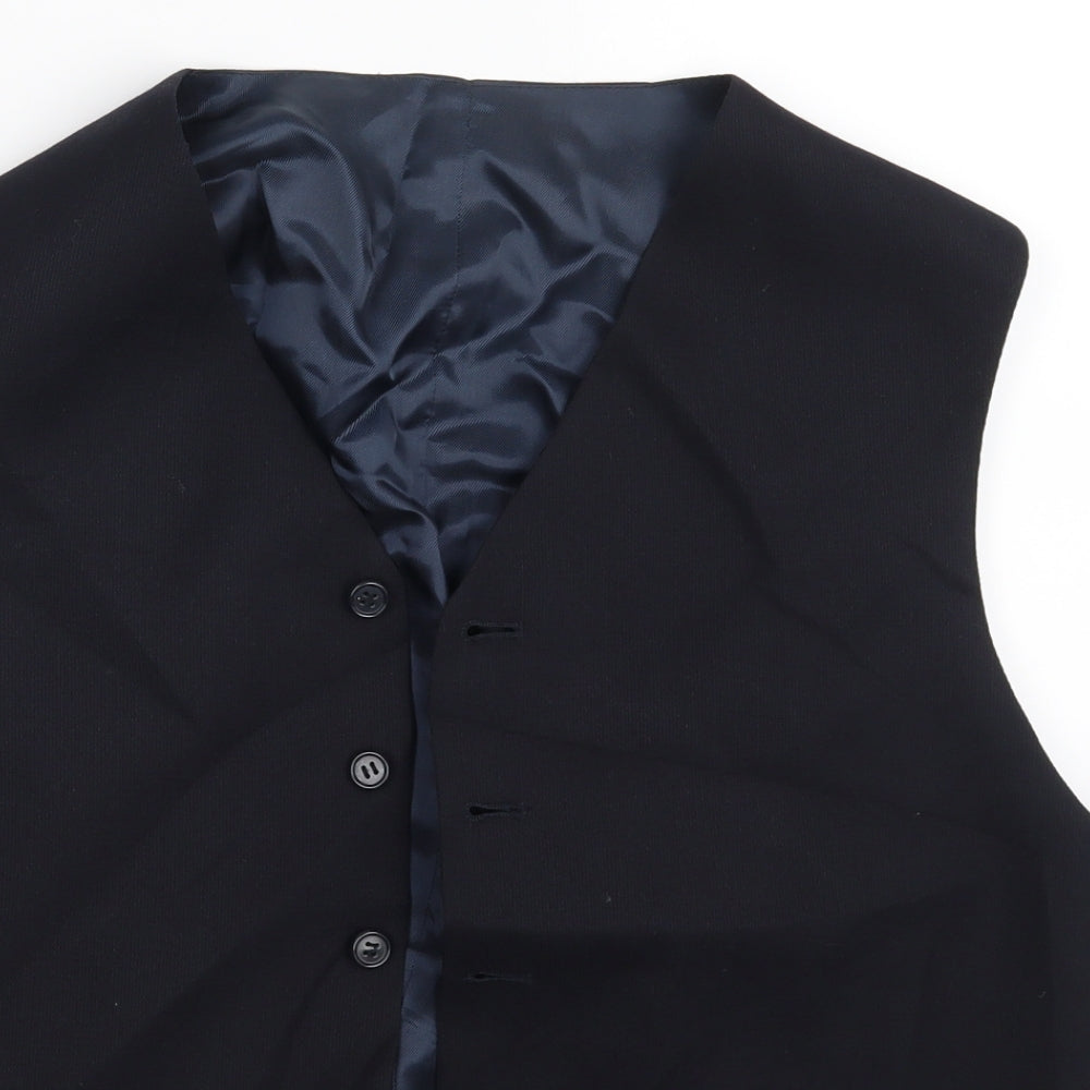 Preworn Mens Blue   3-in-1 Jacket Waistcoat One Size