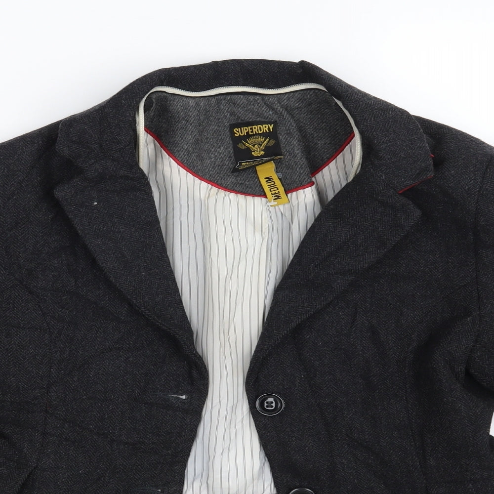 Superdry Womens Grey   Jacket  Size M