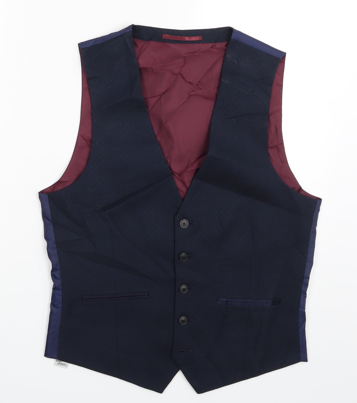 Burton Mens Blue   3-in-1 Jacket Waistcoat Size S