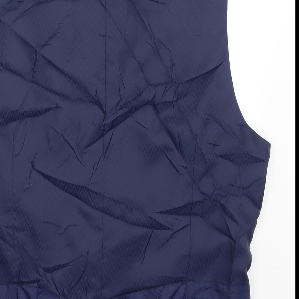Burton Mens Blue   3-in-1 Jacket Waistcoat Size S