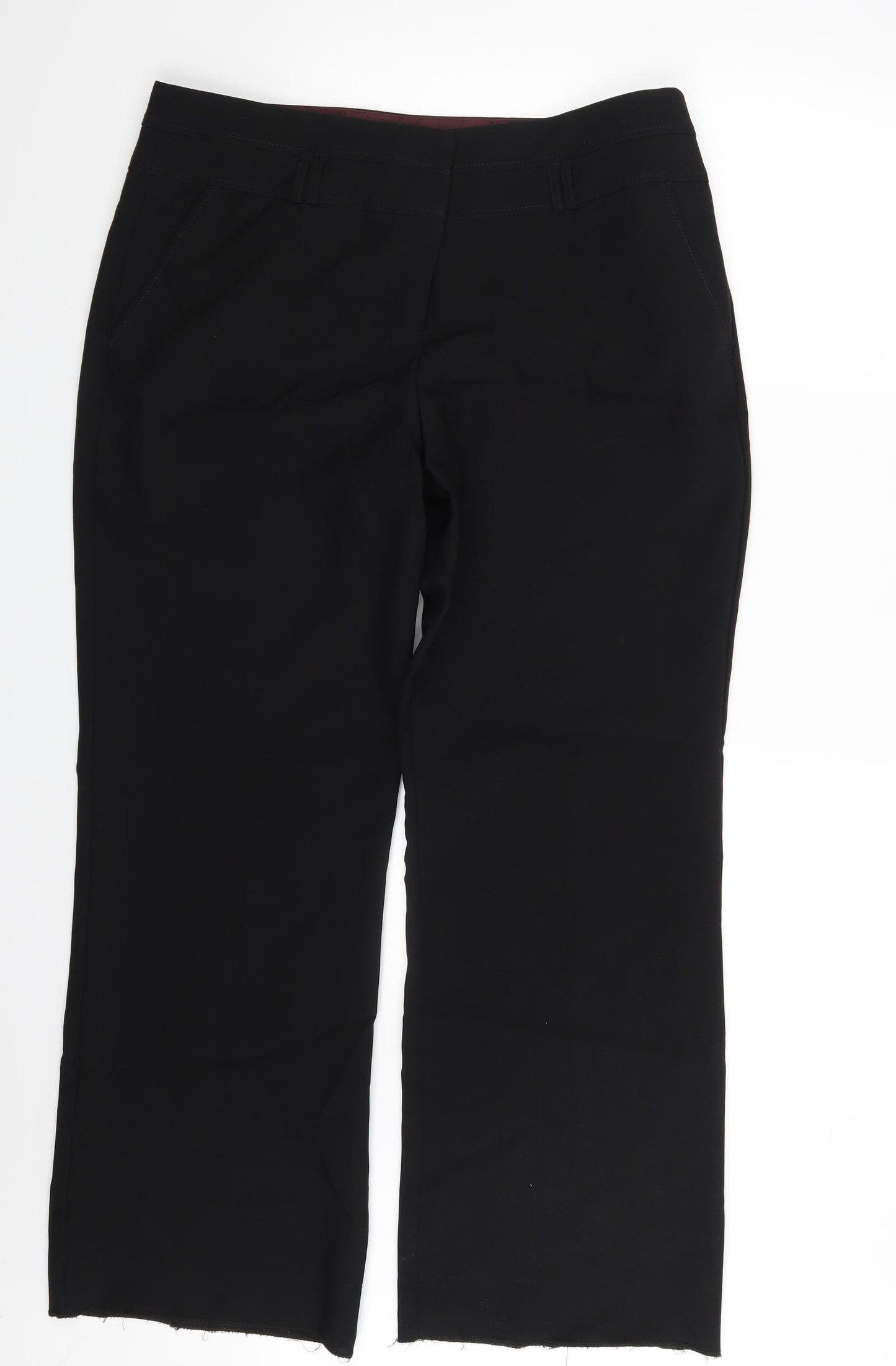 Evie Womens Black   Trousers  Size 16 L29 in