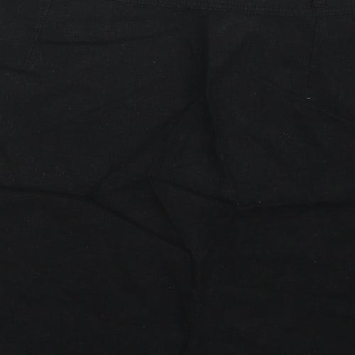 Peacocks Womens Black   A-Line Skirt Size 16