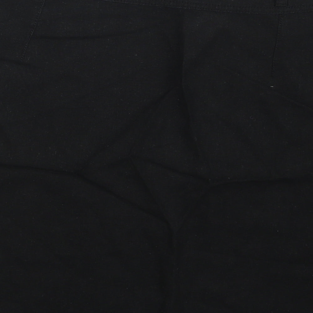 Peacocks Womens Black   A-Line Skirt Size 16