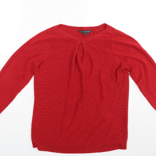Love knitwear Womens Red   Pullover Jumper Size 12