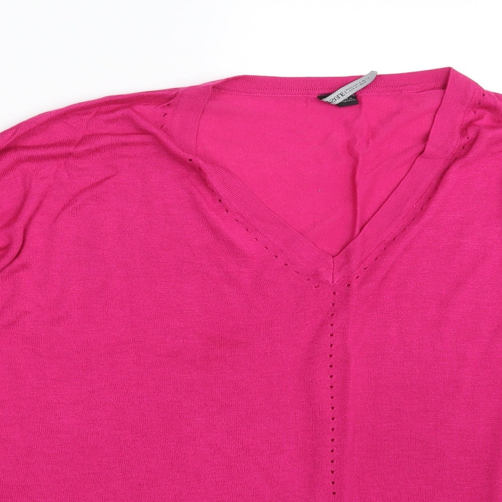 Capsule  Womens Pink   Pullover Sweatshirt Size 20