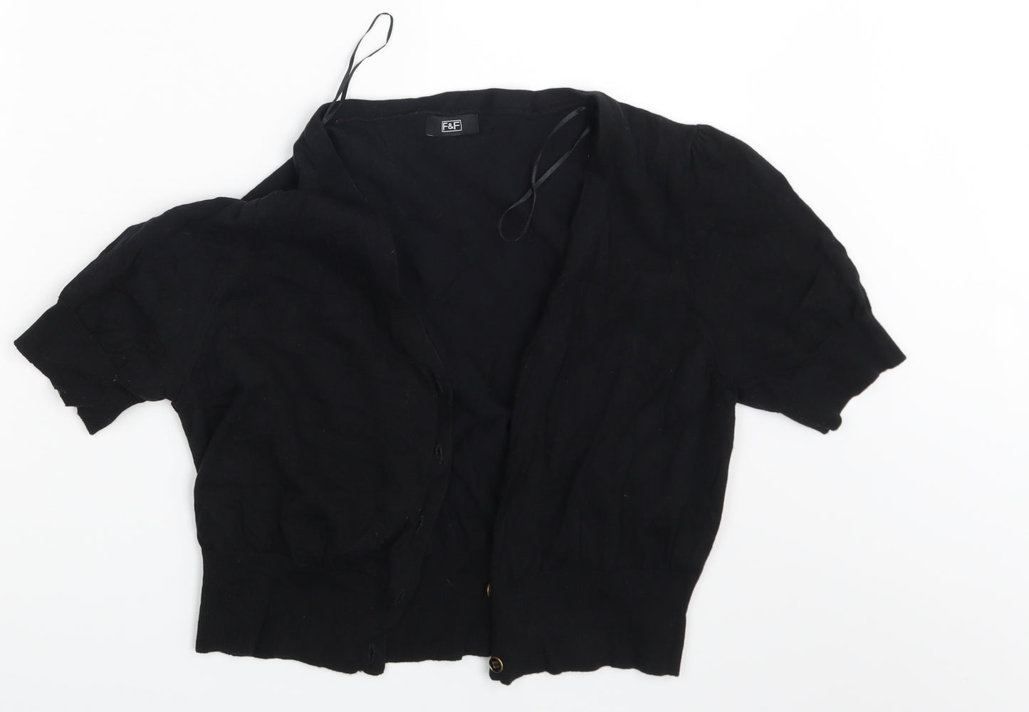 F&F Womens Black   Cardigan Jumper Size 18