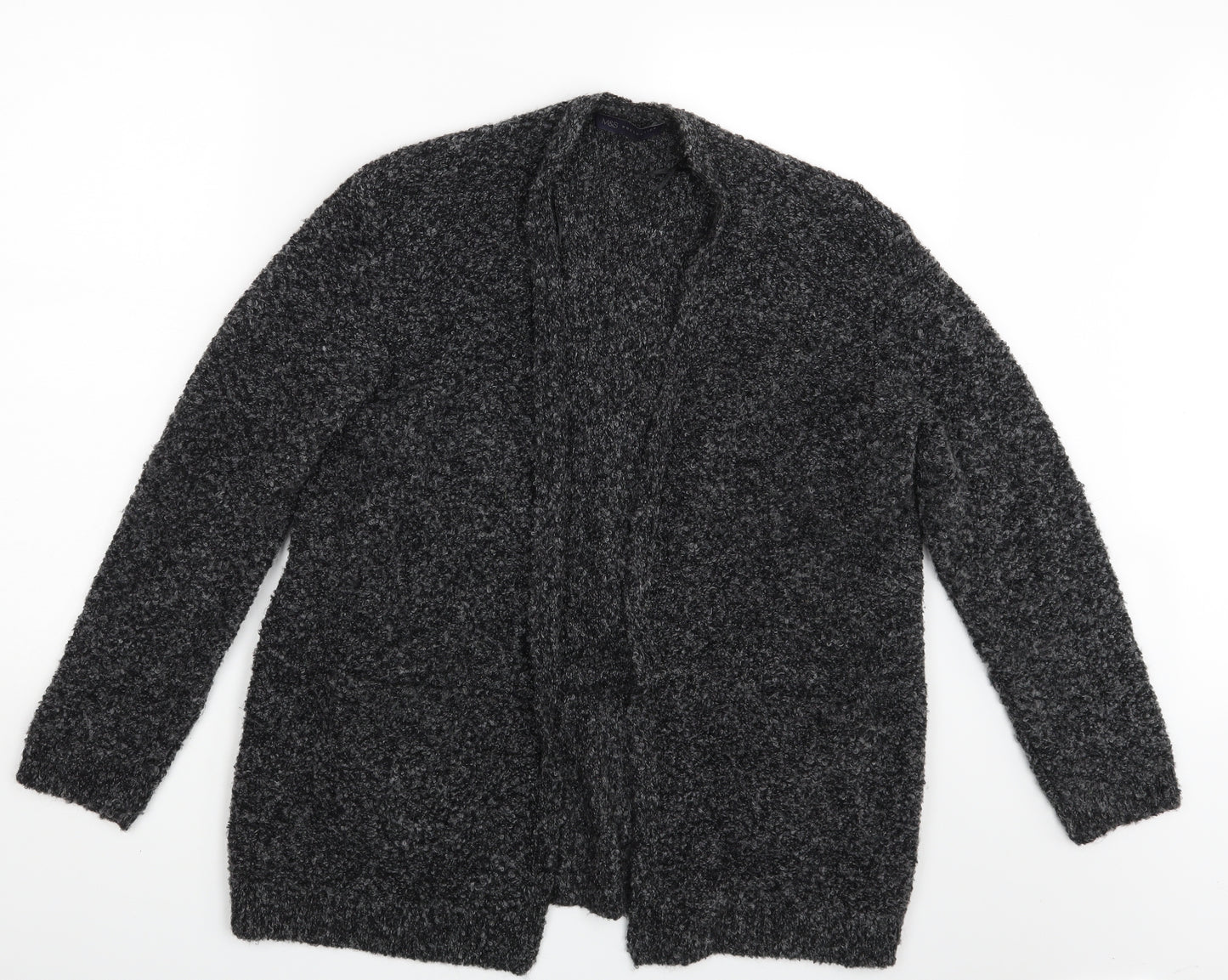 M&S Mens Grey   Cardigan Jumper Size L