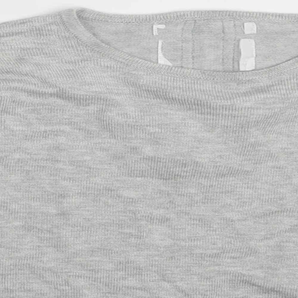 Zara Girls Grey   Pullover Sweatshirt One Size