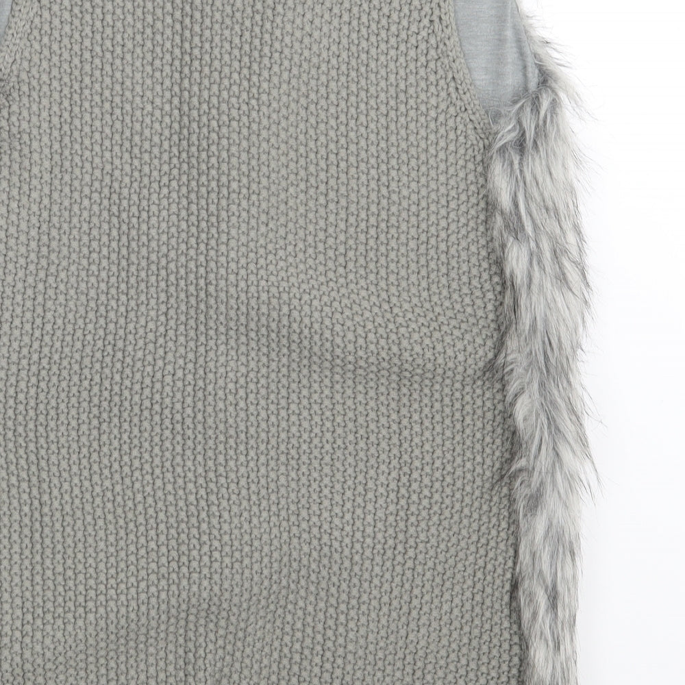 Primark Womens Grey   Cardigan Jumper Size 6