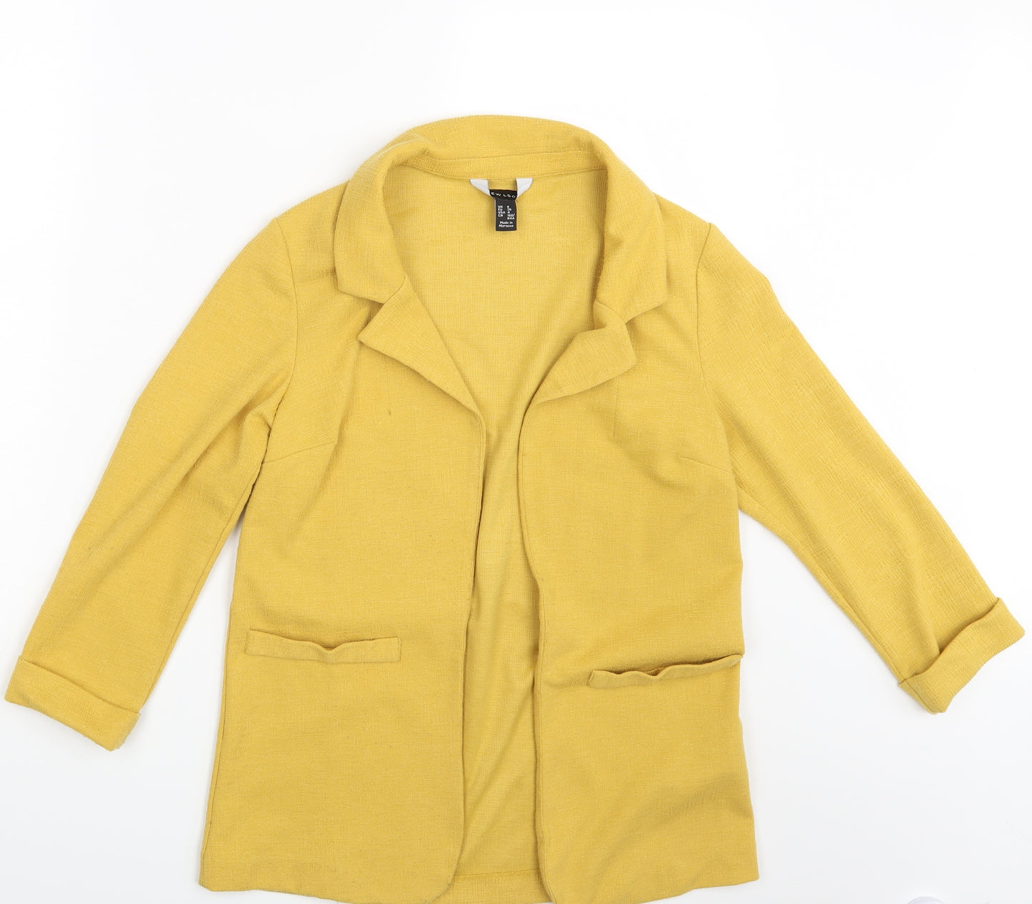 Primark Womens Yellow   Cardigan Jumper Size 8