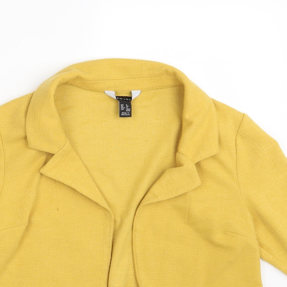 Primark Womens Yellow   Cardigan Jumper Size 8