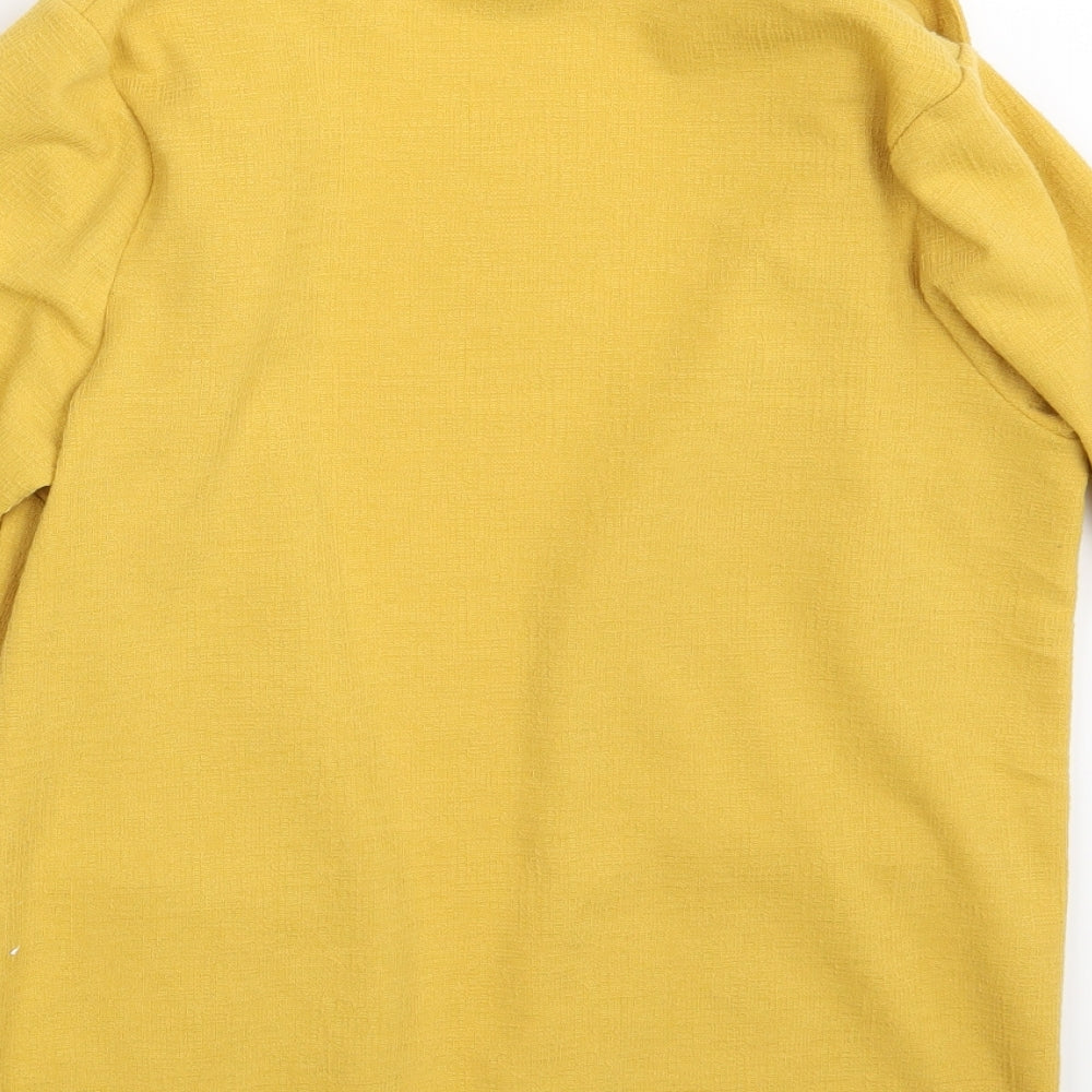Primark Womens Yellow   Cardigan Jumper Size 8