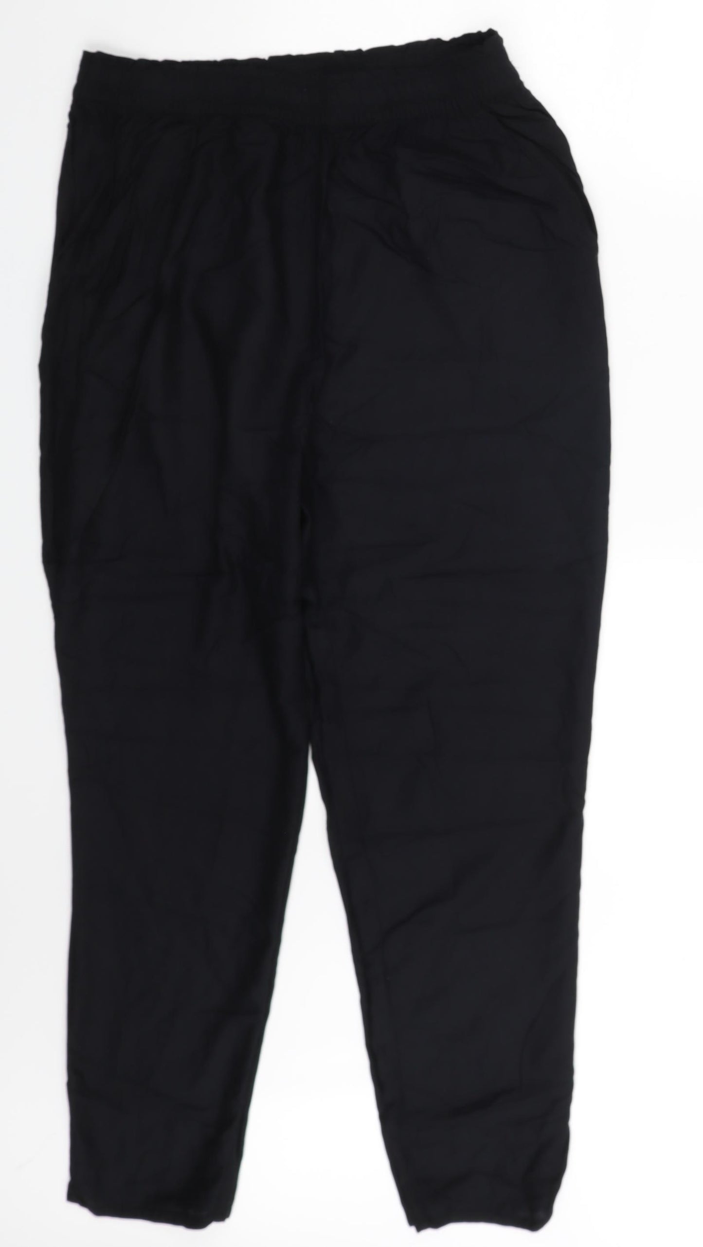 Divided Womens Black   Sweatpants Trousers Size 16 L28 in