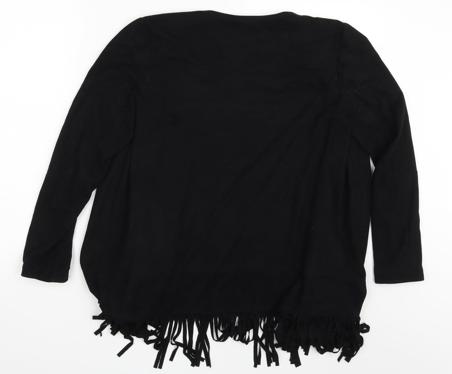 Oxana Womens Black   Cardigan Jumper Size S