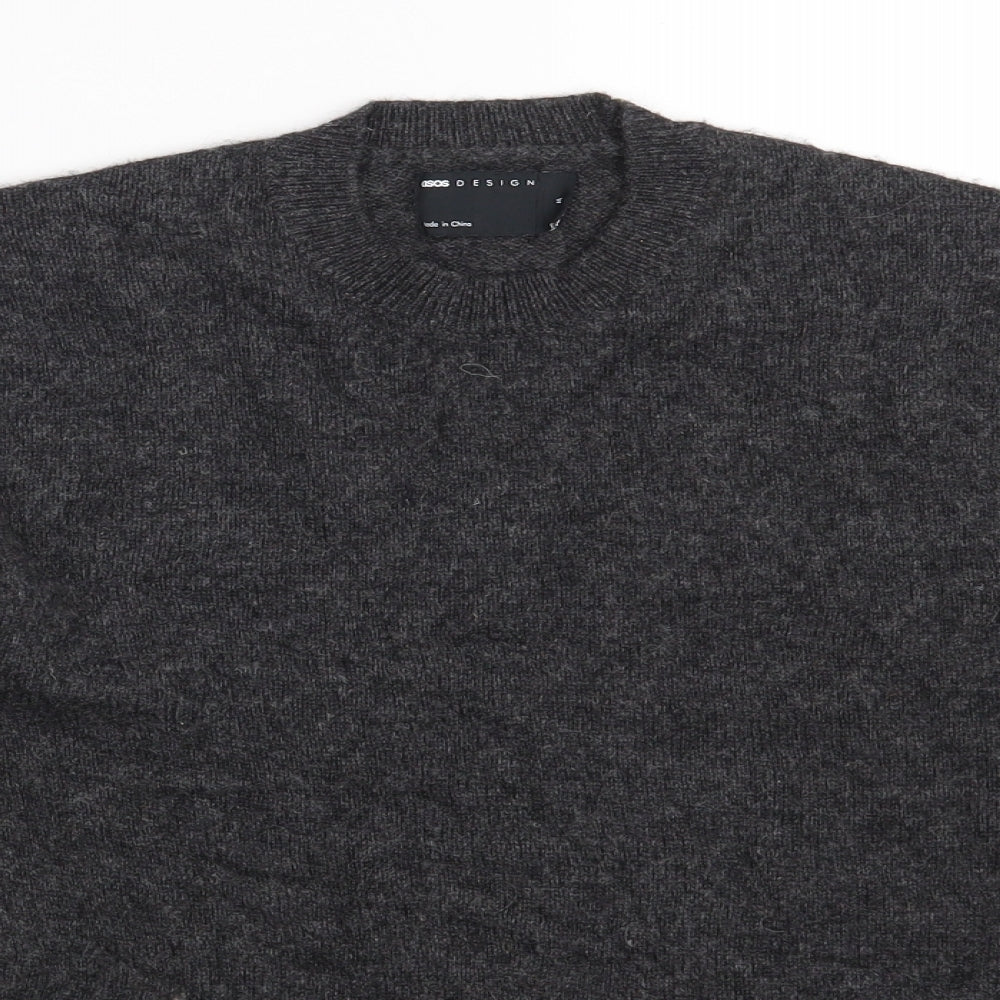 ASOS Mens Grey   Pullover Jumper Size M