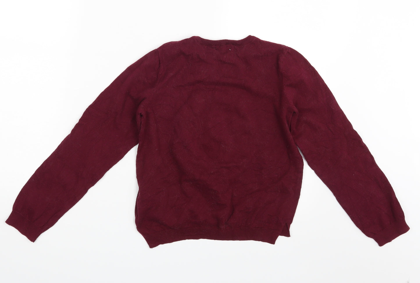 H&M Girls Purple   Pullover Jumper Size 8-9 Years
