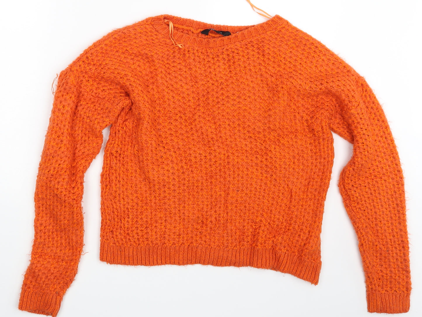 New Look Womens Orange   Pullover Jumper Size 12
