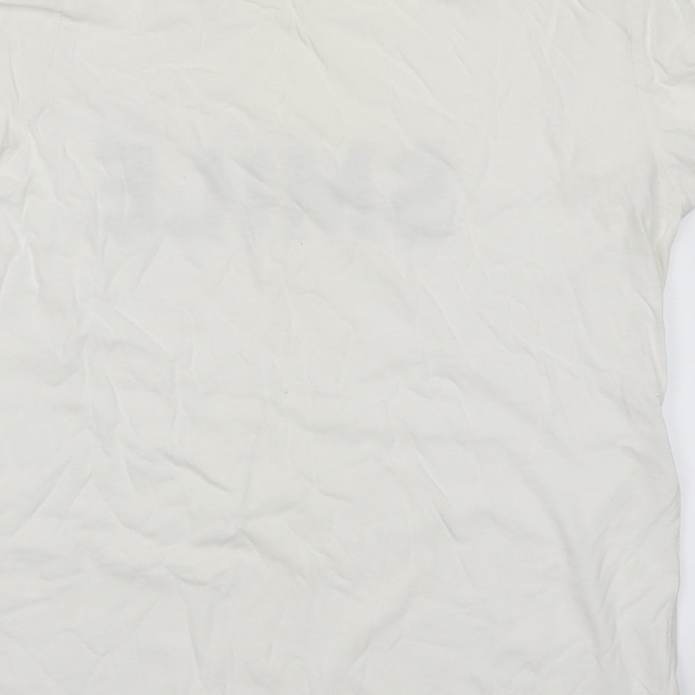 Primark Womens White   Basic T-Shirt Size S