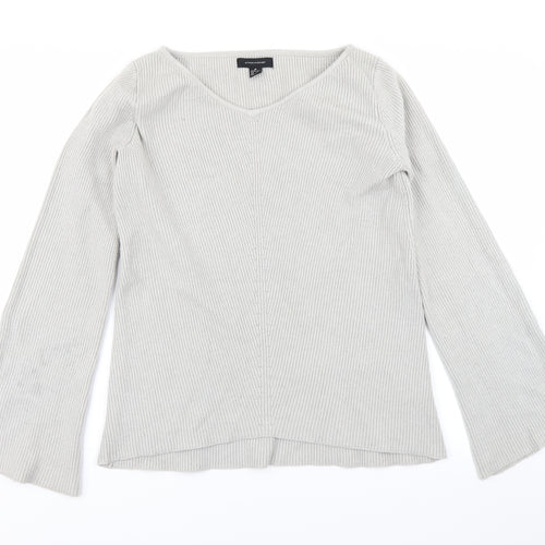 Atmosphere Womens Grey  Knit Pullover Jumper Size M