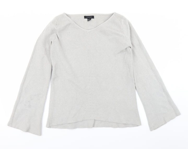 Atmosphere Womens Grey  Knit Pullover Jumper Size M