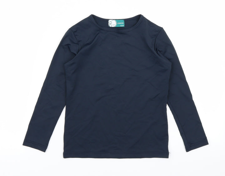 FoF Tops Boys Blue   Basic T-Shirt Size S