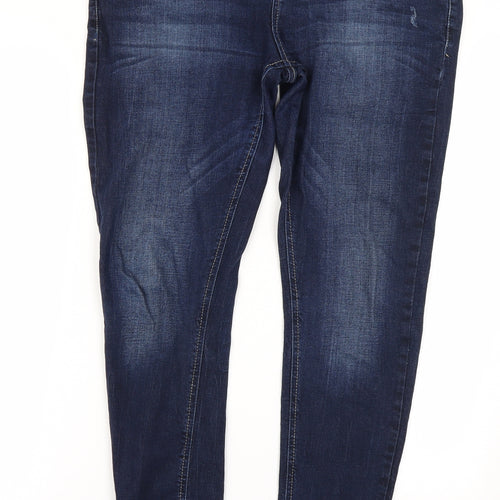 Denim CO Womens Blue  Denim Skinny Jeans Size 16 L27 in