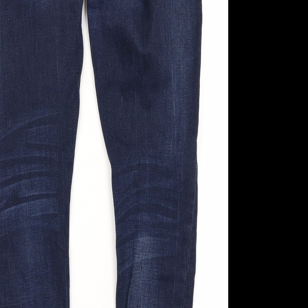 Denim CO Womens Blue  Denim Skinny Jeans Size 16 L27 in