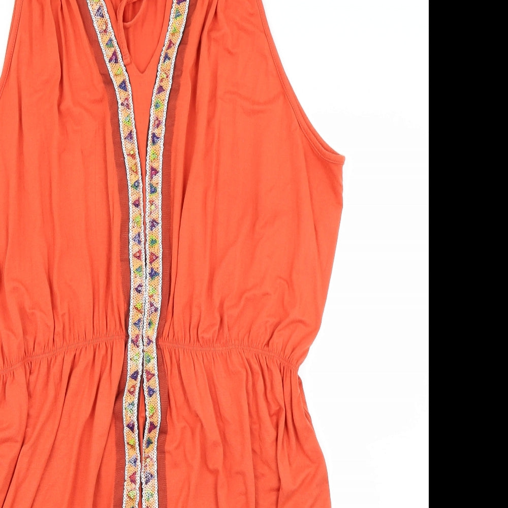 George Womens Orange   Skater Dress  Size 24