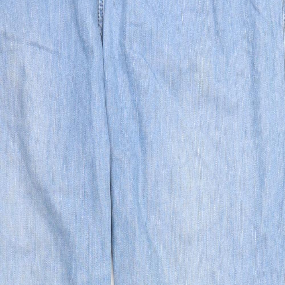 Authentic Womens Blue  Denim Skinny Jeans Size 16 L30 in