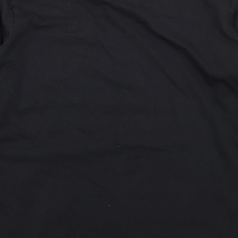 DNM Dissident Mens Black    T-Shirt Size XL