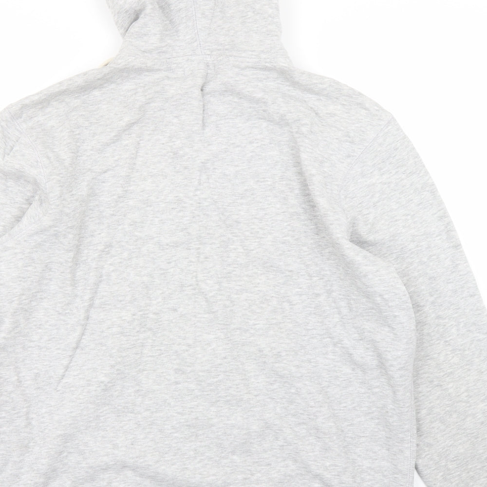 TU Mens Grey   Full Zip Hoodie Size L