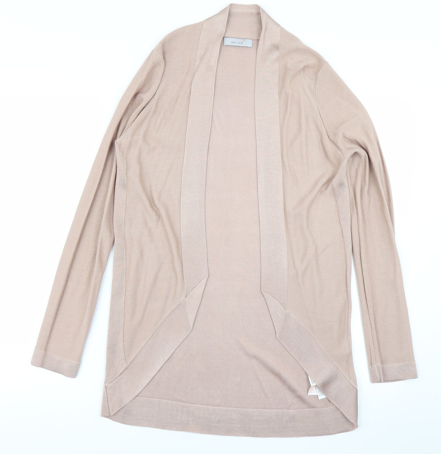 Per Una Womens Brown  Knit Cardigan Jumper Size 8